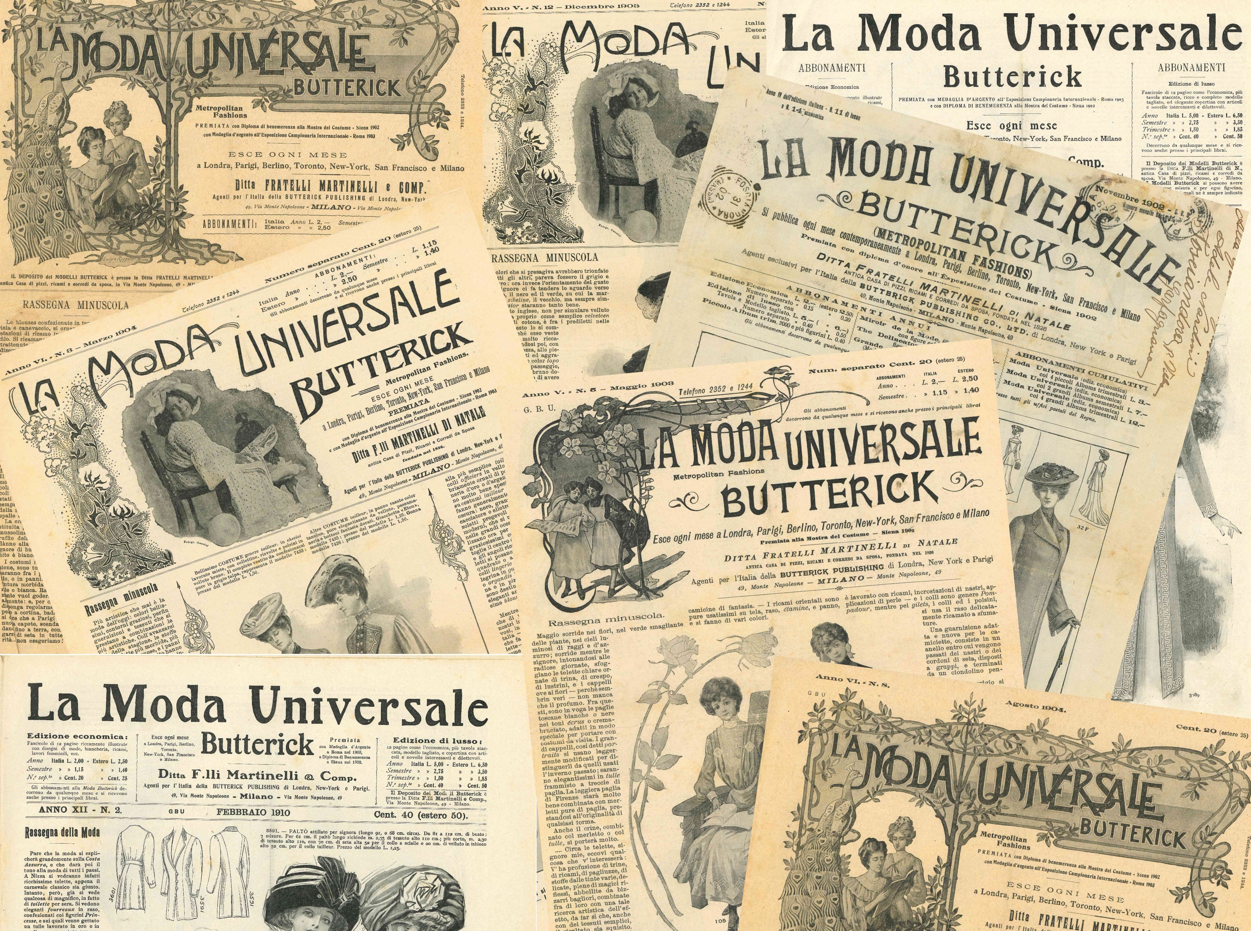 La Moda in carta velina